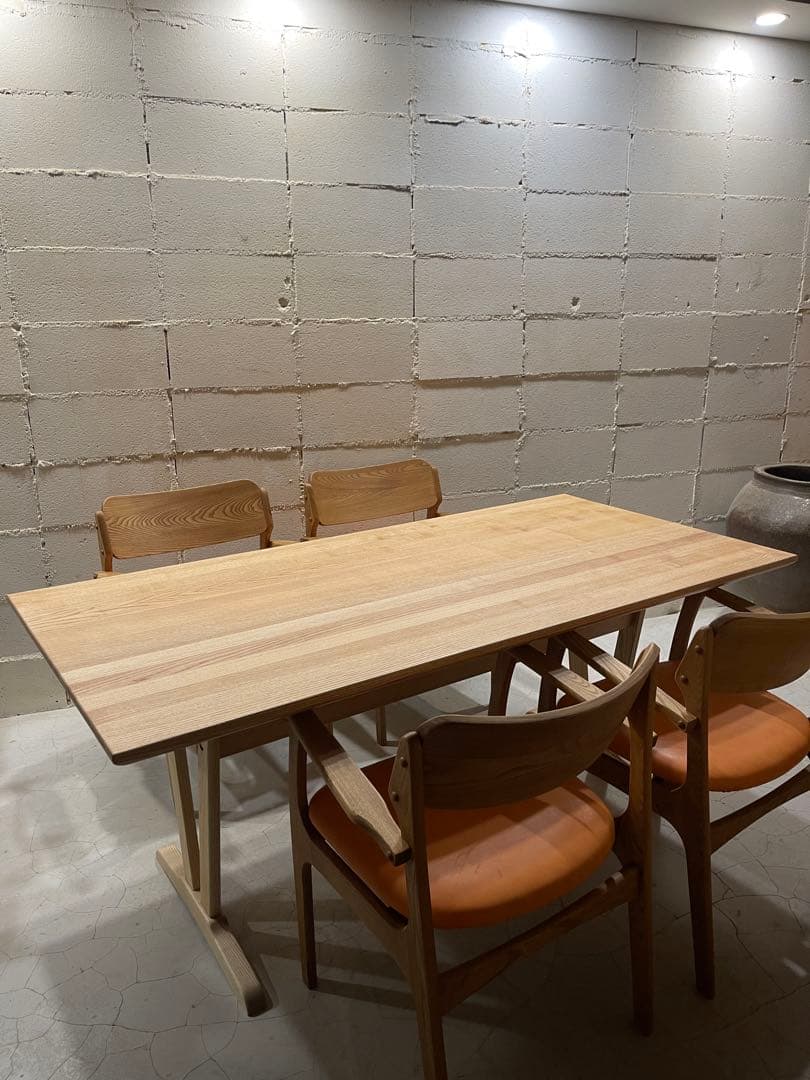 SHIGIYAMA シギヤマ家具工業　天然木無垢材 ダイニングテーブル　村内家具