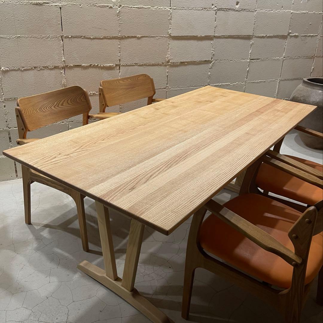 SHIGIYAMA シギヤマ家具工業　天然木無垢材 ダイニングテーブル　村内家具