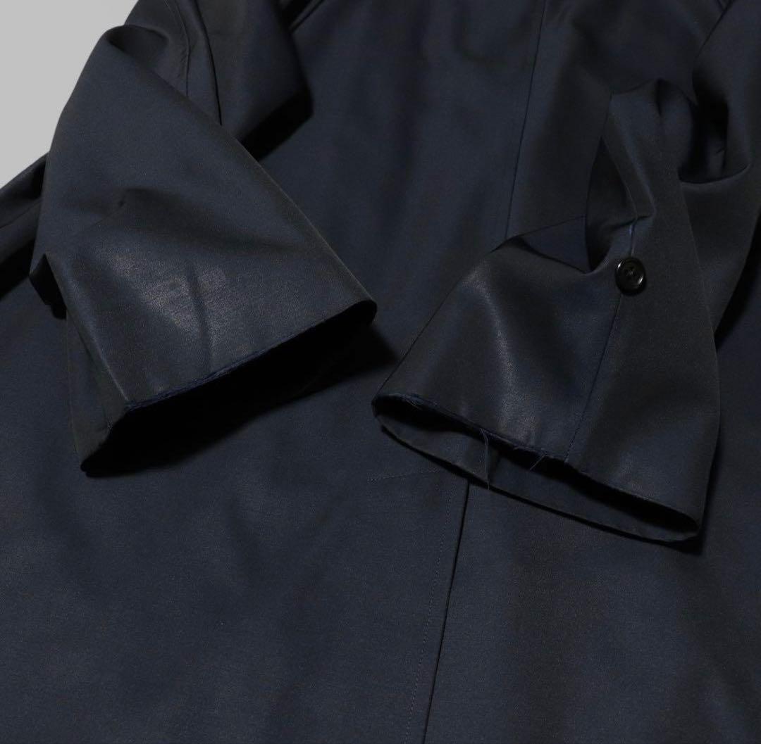 BURBERRY バーバリー　ステンカラーコート　ノバチェック　ネイビー　L