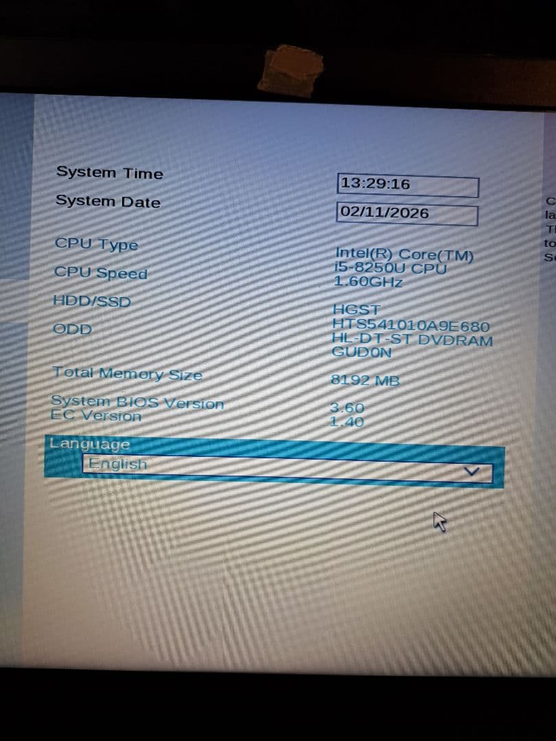 Dynabook. AZ35/FB HDD無し