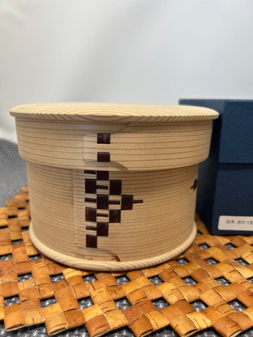 柴田 慶信 商店 天然杉 お櫃 　　　　 　　　　5寸 2合用