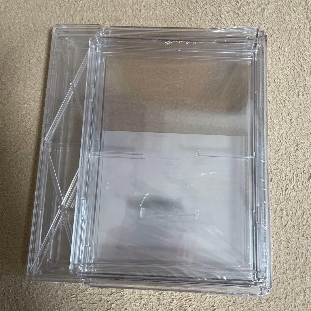 ダイソー　透明コレクションケース12個セット