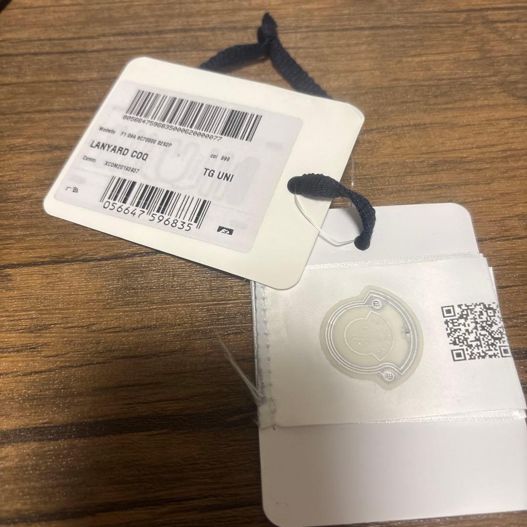 MONCLER LANYARD COO ブラック ケース　TG UNI