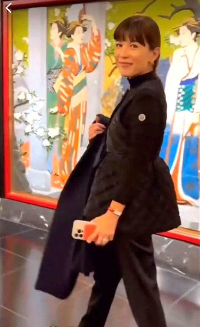 BORDERS at BALCONY ブラック ペプラムキルティング ベスト