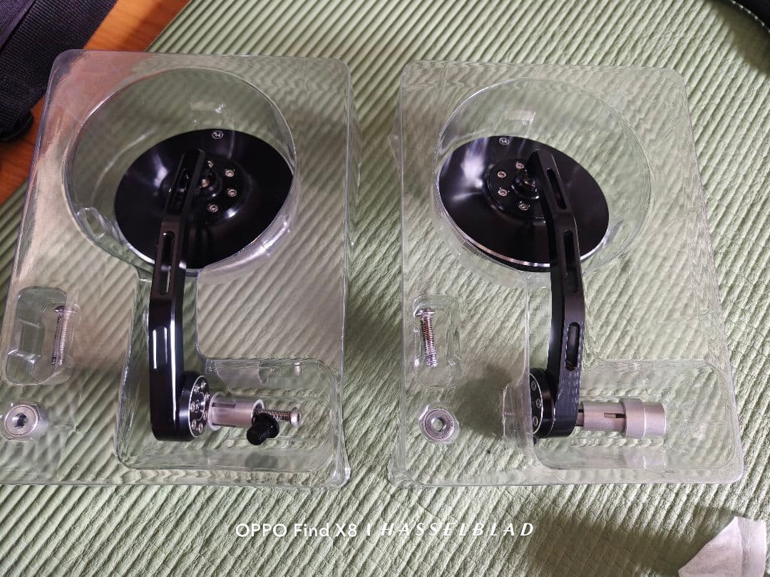 HIGHSIDER バーエンドミラー 左右セット