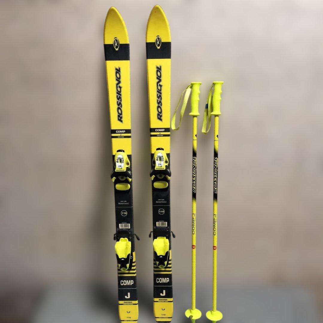 【人気ブランド】Rossignol ロシニョール ジュニア スキー 3点セット