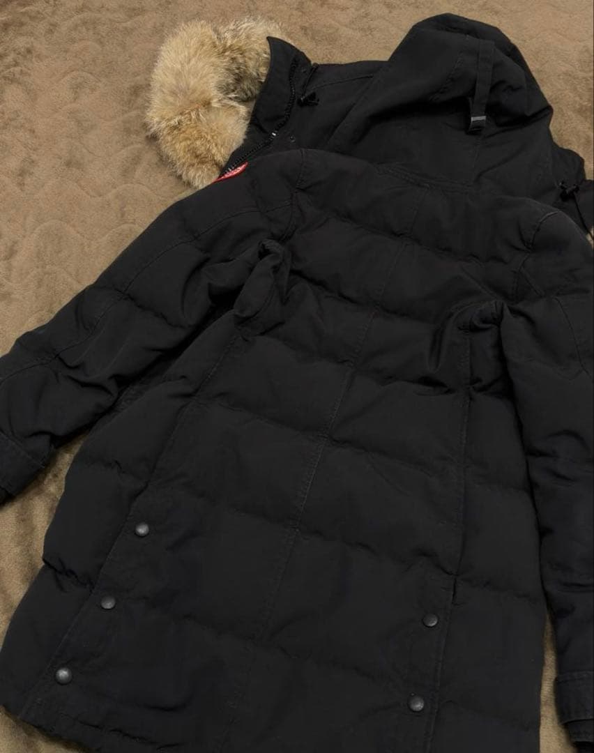   シェルバーンパーカー 黒 M/M カナダグースブラック