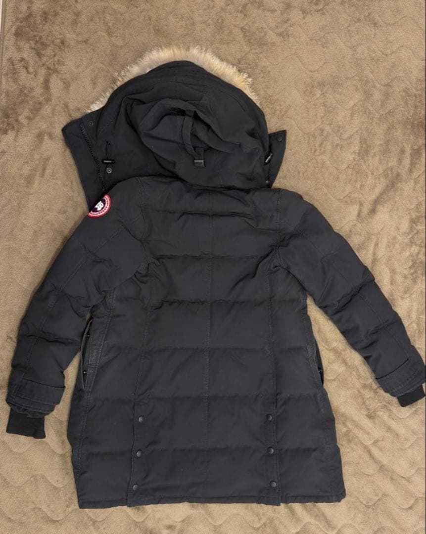   シェルバーンパーカー 黒 M/M カナダグースブラック