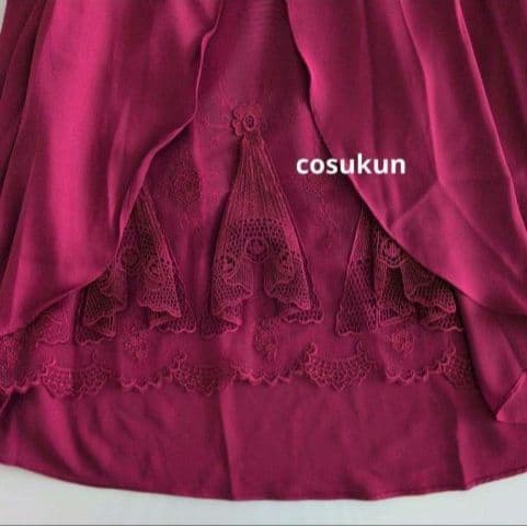 サルート 店舗限定 ヴィクトリア ランジェリードレス Ｍ レッド 定価26400