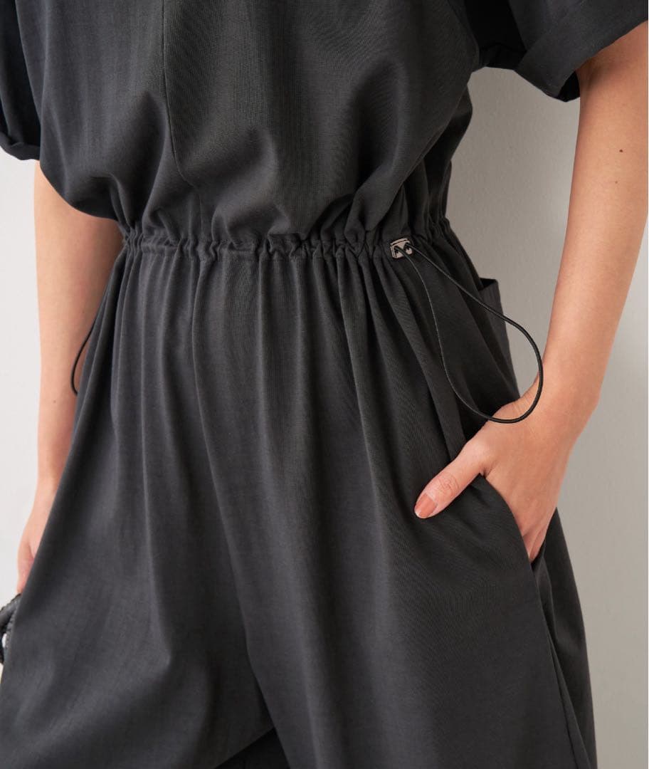 テイッカカットソーコンビネゾンドレスカーキ