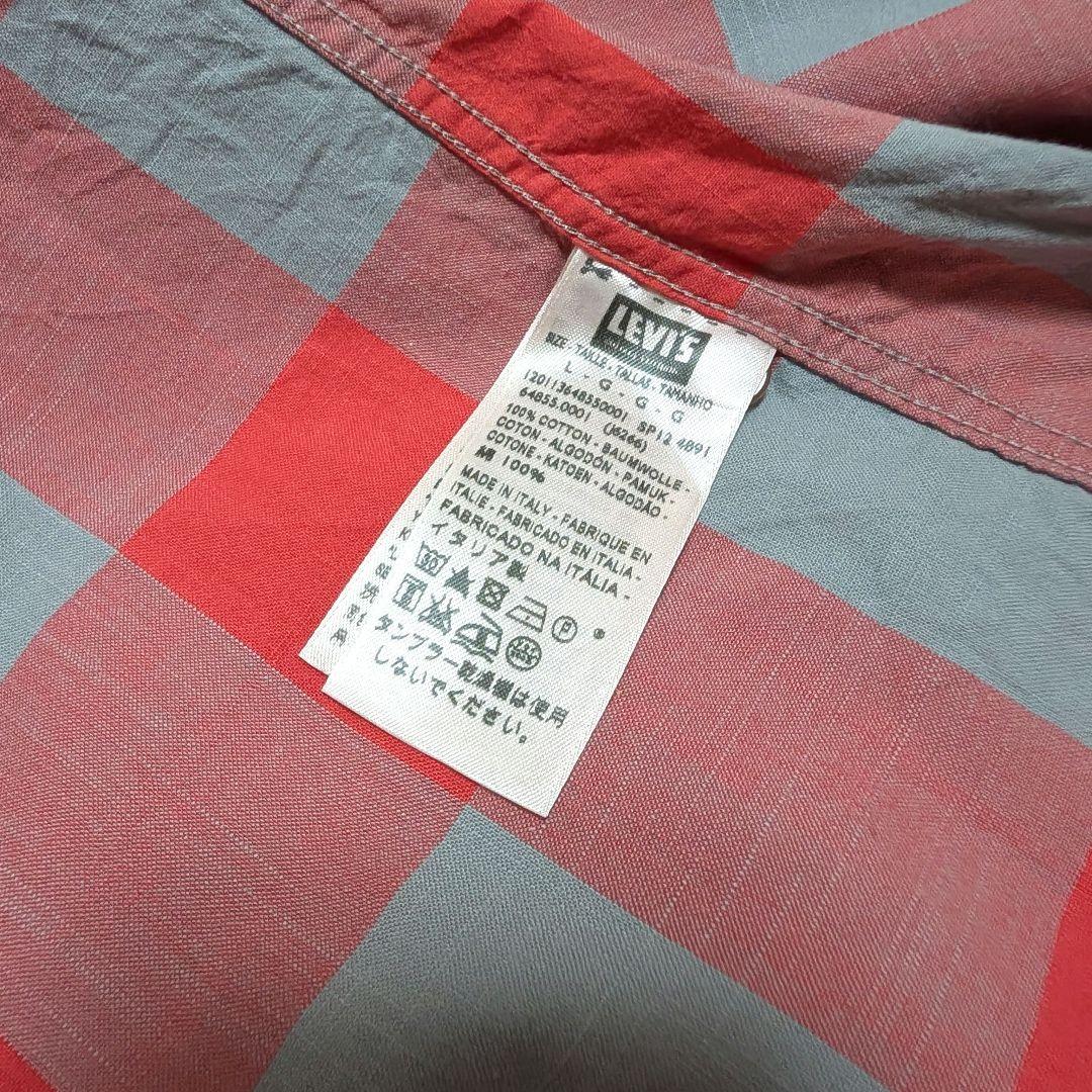 LEVI'S リーバイス50s LVC チェックシャツ イタリア製