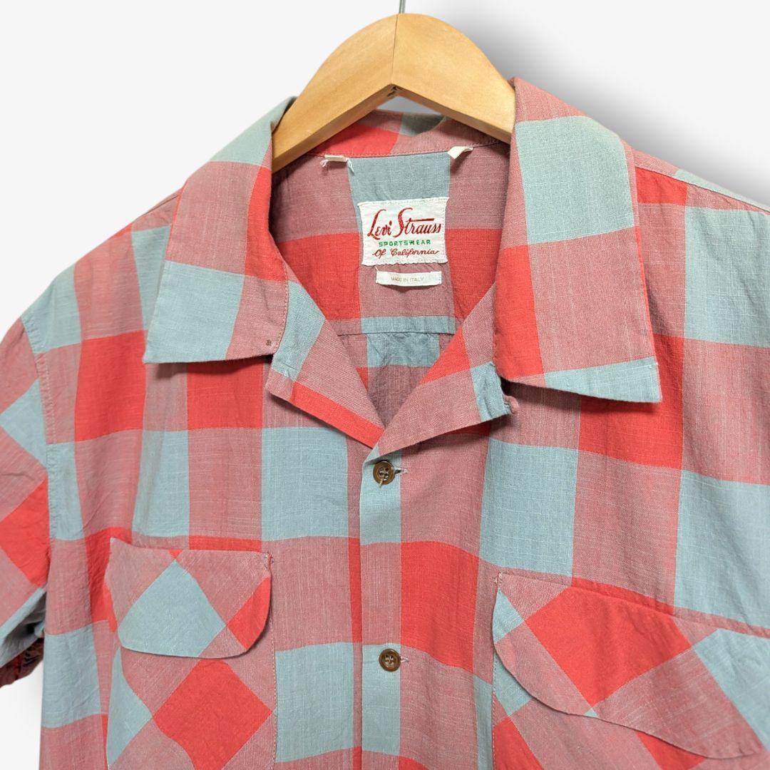 LEVI'S リーバイス50s LVC チェックシャツ イタリア製