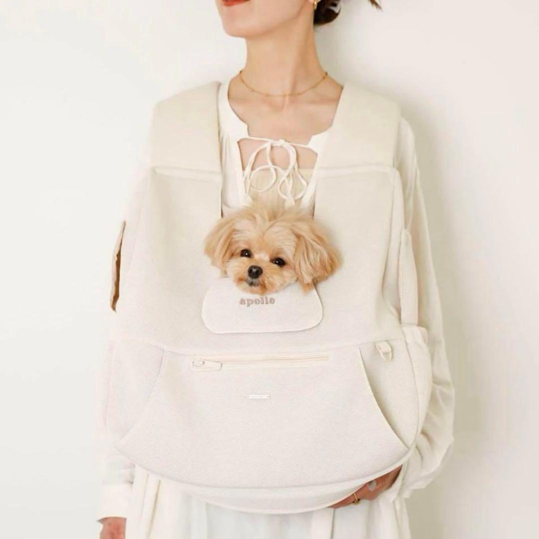 moncheri モンシェリ メッシュフロントリュックメッシュ付き S