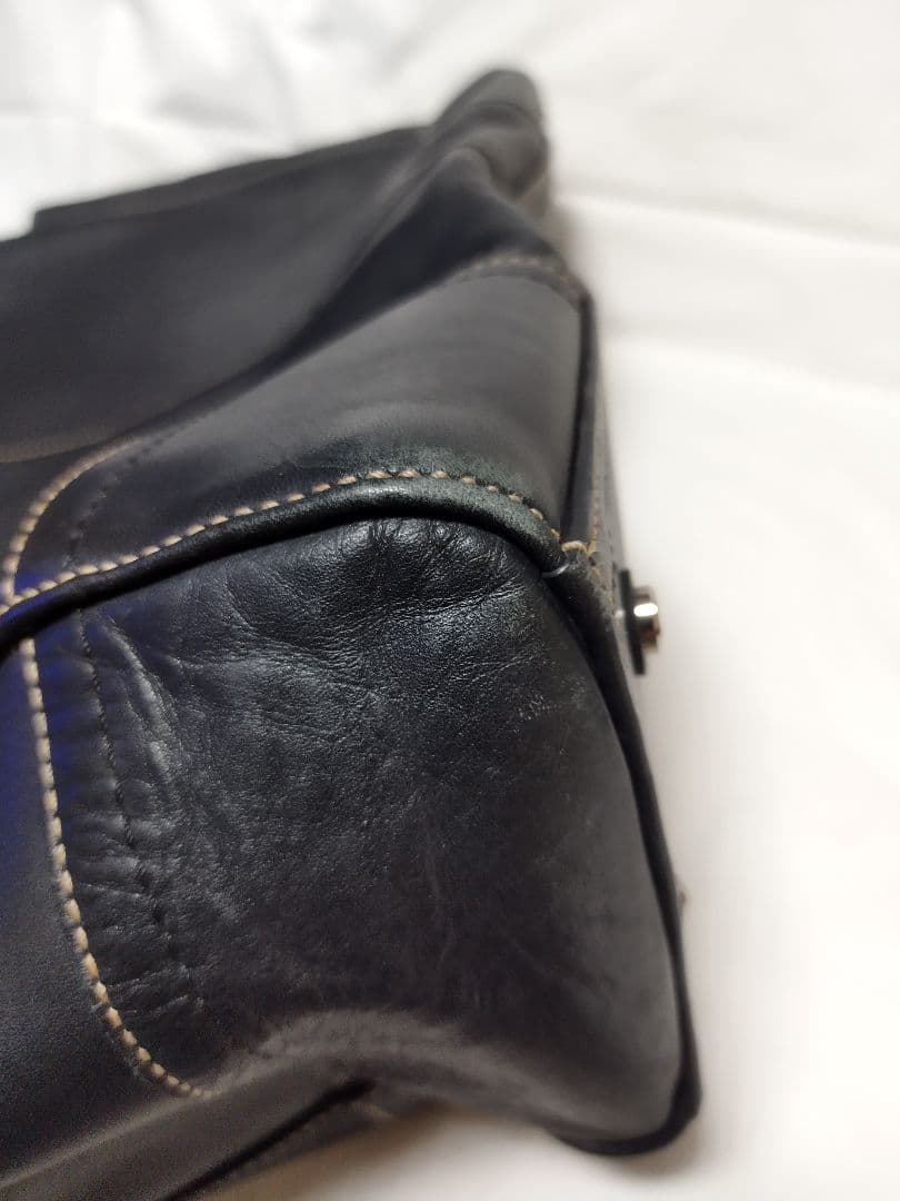 (4910)COACHトランスアトランティックビジネストートバッグ　ユーズド良品