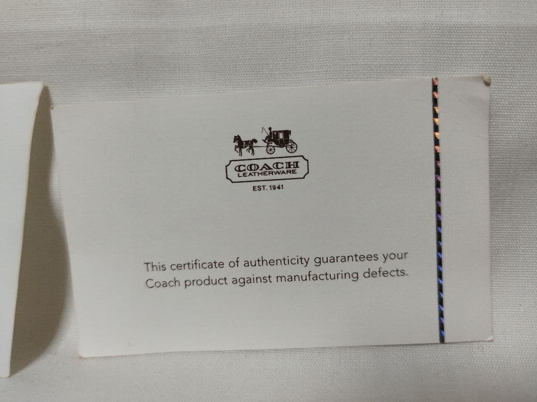 (4910)COACHトランスアトランティックビジネストートバッグ　ユーズド良品