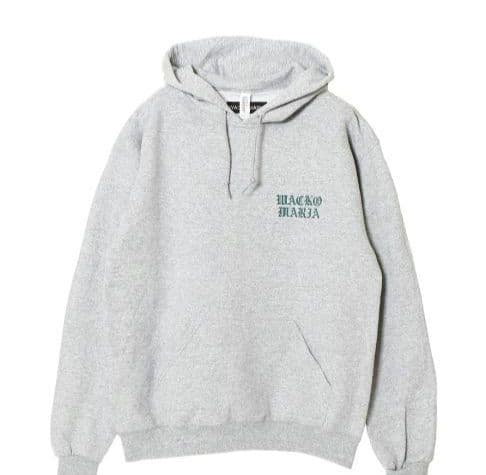 WACKO MARIA ワコマリアPULLOVER HOODED SWEAT灰