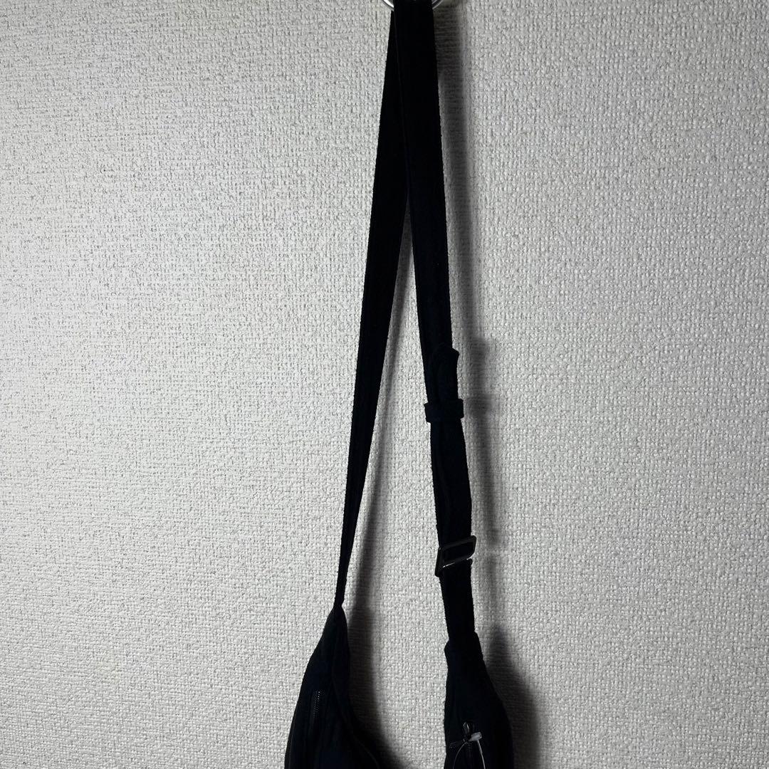 参考定価約37400円 25SS COMOLI シルクネップ ウエストバッグ