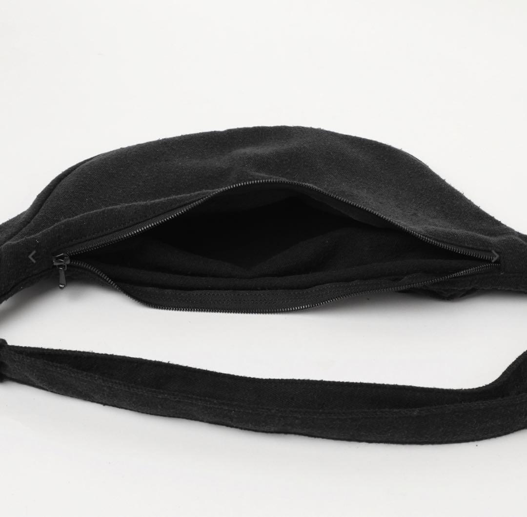 参考定価約37400円 25SS COMOLI シルクネップ ウエストバッグ