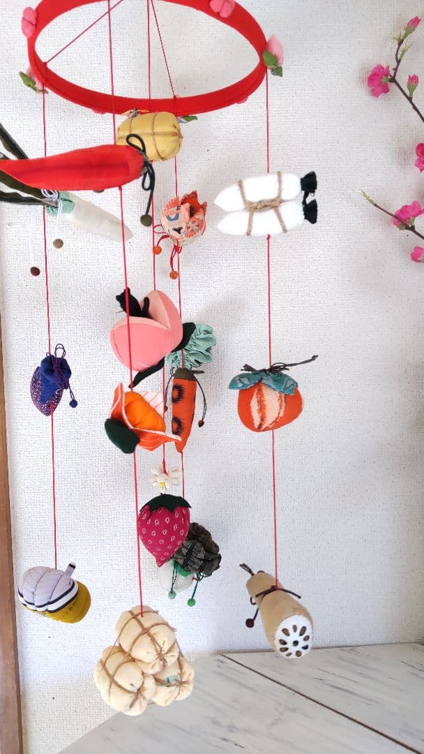 やさいのつるし雛