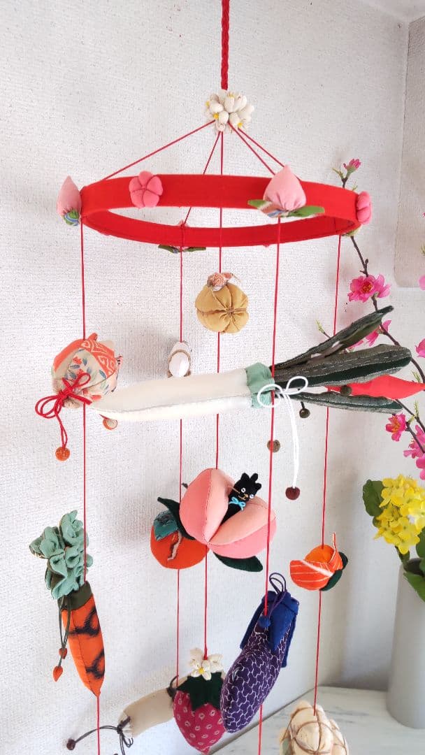 やさいのつるし雛