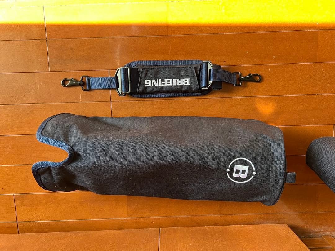 BRIEFING スタンドバッグ ネイビー セルフスタンドキャリー 1000D