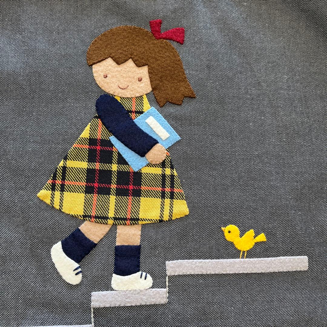 A※さま専用です　ファミリア　デニムバッグ　黒