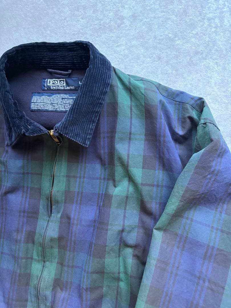 お*ま様 希少　80s Ralph Lauren oiled jacket si