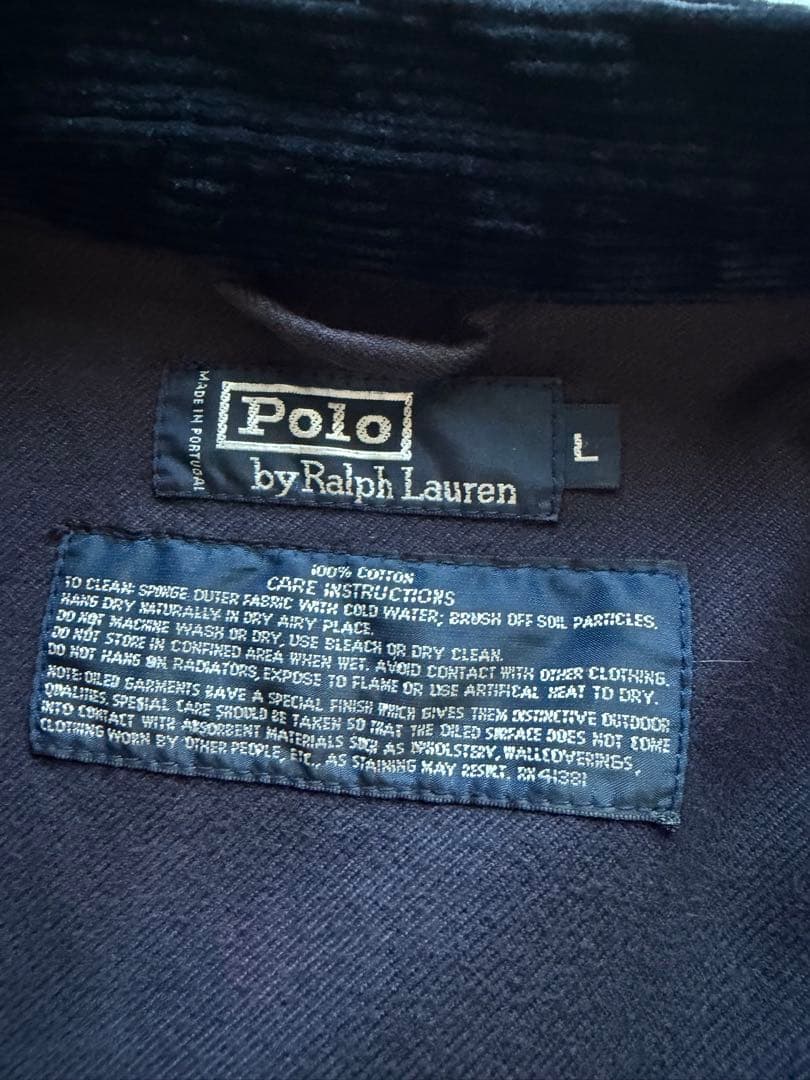 お*ま様 希少　80s Ralph Lauren oiled jacket si