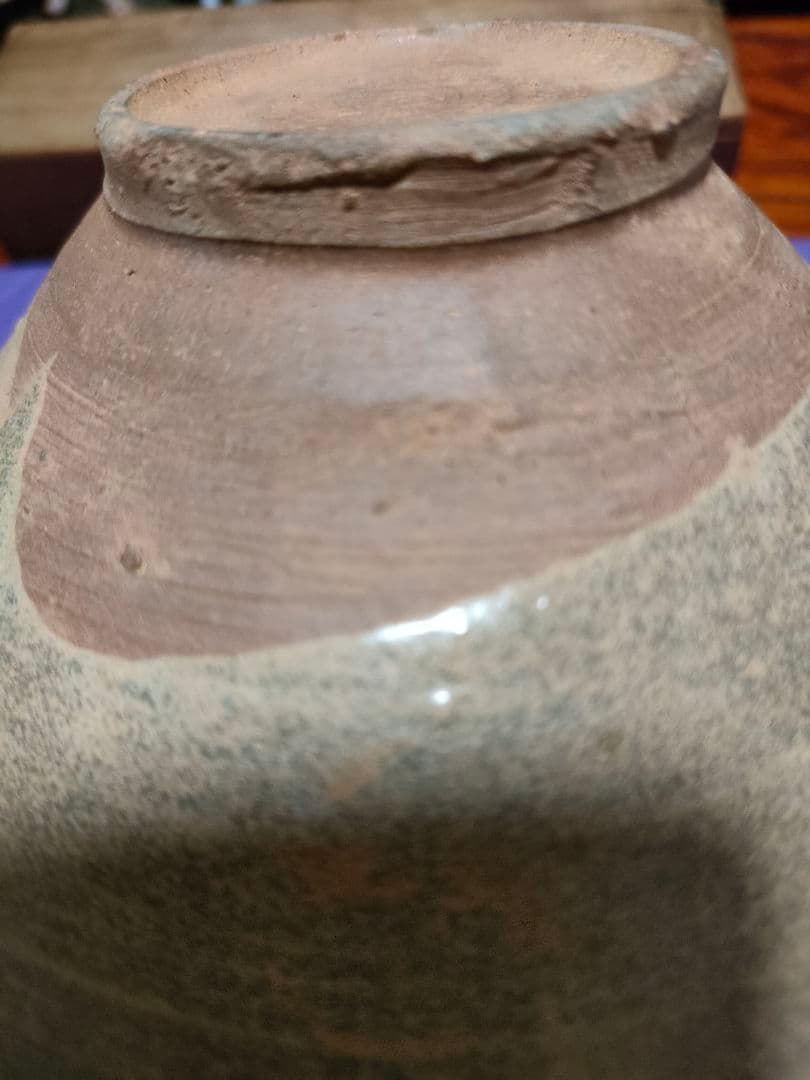 高麗青磁茶碗　朝鮮美術　時代物アンティーク