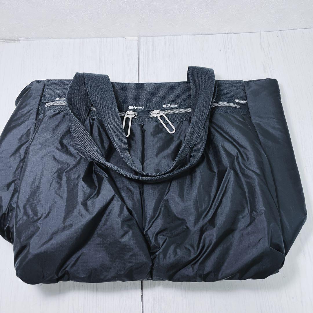 レスポートサック　大草直子コラボ　ドロストリングトート トートバッグ 黒