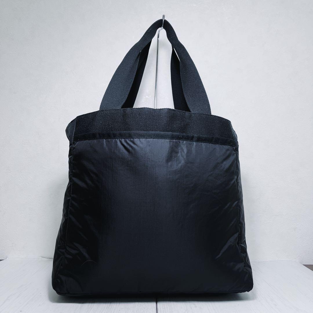 レスポートサック　大草直子コラボ　ドロストリングトート トートバッグ 黒