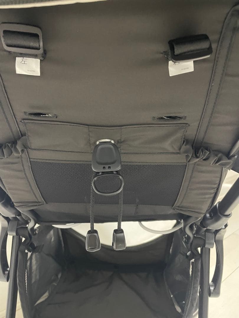 【美品】Aprica マジカルエアークッションAD ベビーカー レザーハンドル