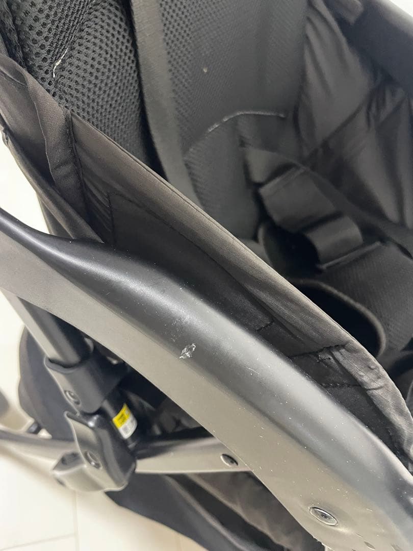 【美品】Aprica マジカルエアークッションAD ベビーカー レザーハンドル