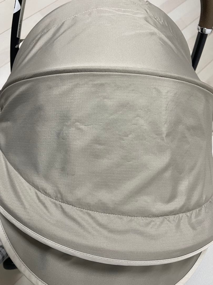 【美品】Aprica マジカルエアークッションAD ベビーカー レザーハンドル