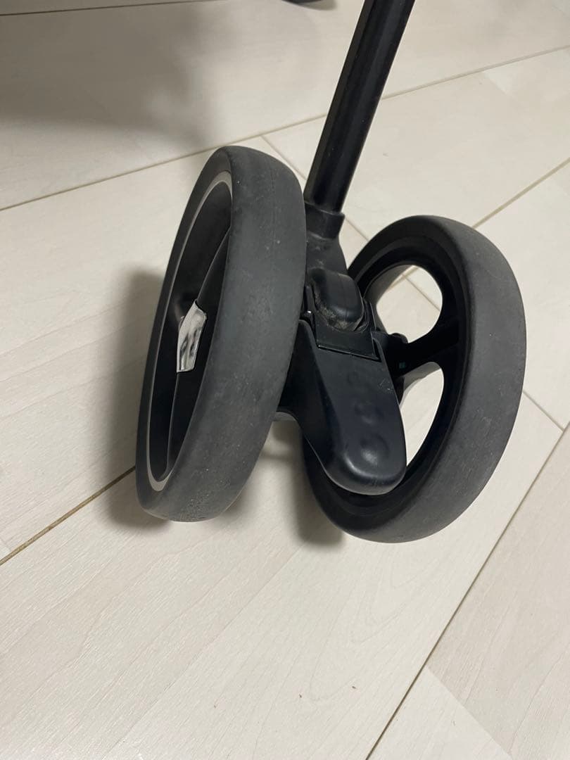 【美品】Aprica マジカルエアークッションAD ベビーカー レザーハンドル