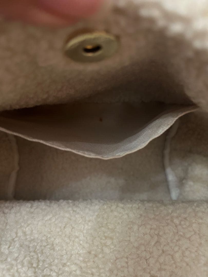 ラブラリーバイフェイラー オールドテディ　ワッペンボアトートバッグ　ポーチ