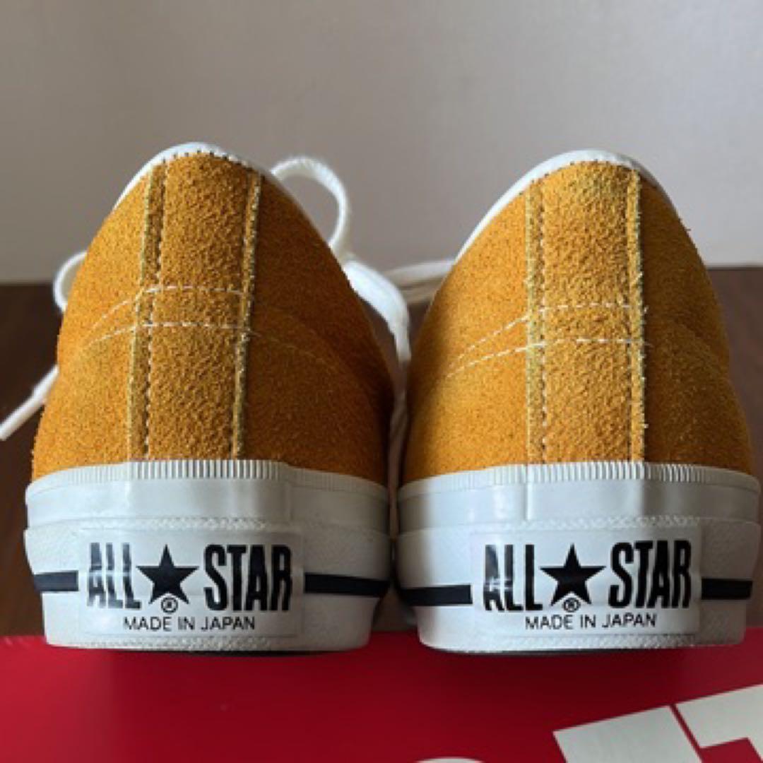converse one star j suede gold 27㎝