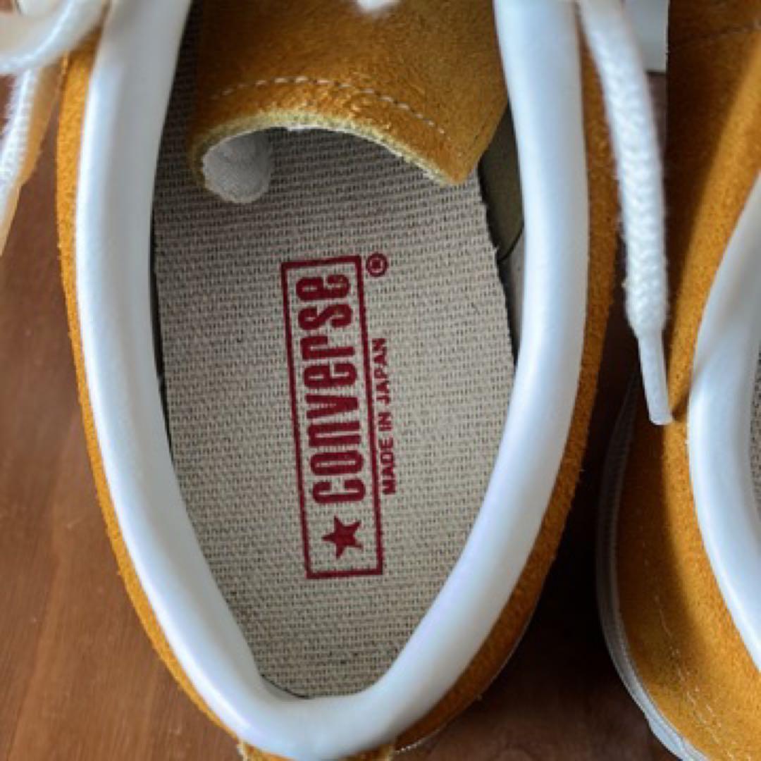 converse one star j suede gold 27㎝