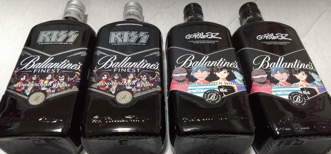 Ballantine's KISS & Gorillazコラボウイスキーl