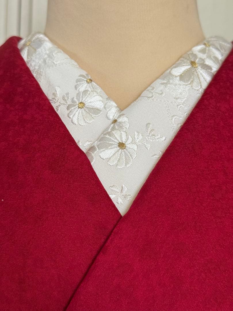 新春セール！　正絹長襦袢付き裄７０．５ｃｍ　豪華　５点セット刺繍振袖