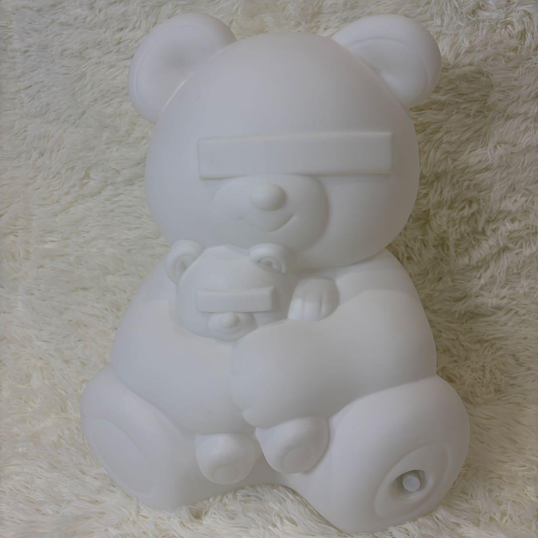 【極美品】アンダーカバー×メディコムトイ BEAR FLOOR LAMP 白