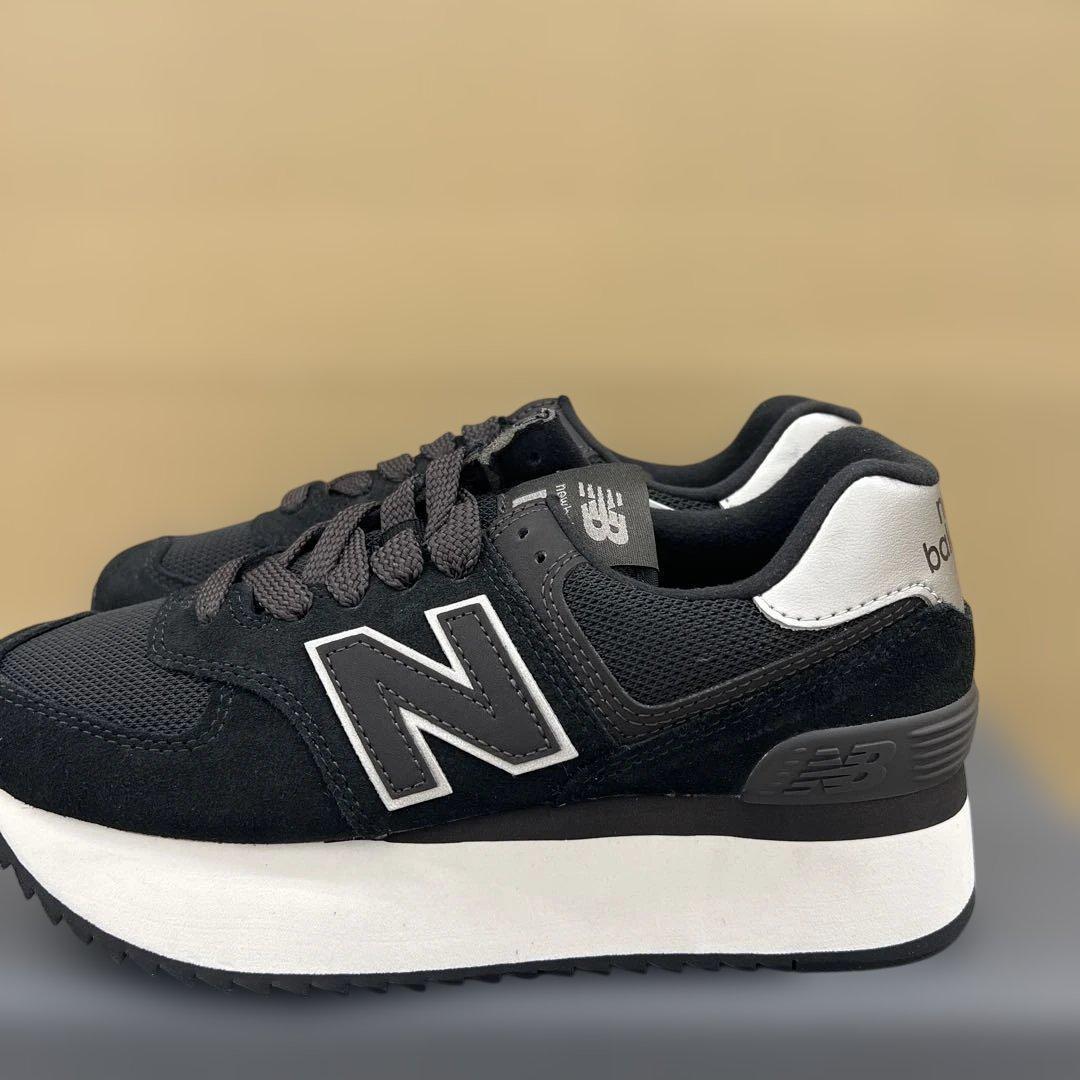 値下げ中601251 [ニューバランス]WL574Z 574+ 厚底23.5