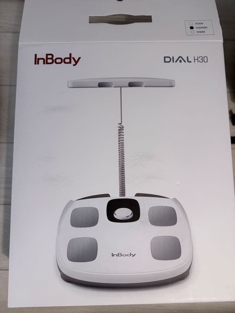 さ*わ様 InBody DIAL H30 体組成計 ホワイト