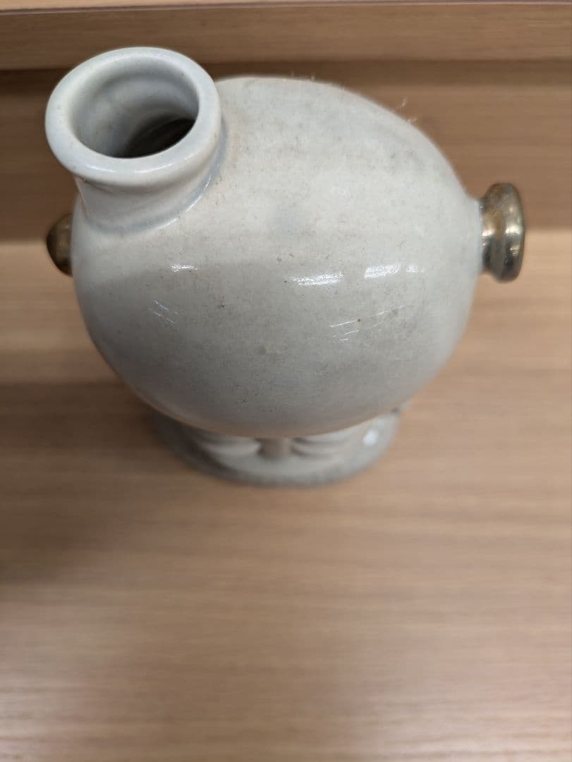 陶器製 骸骨デザイン 置物　昭和レトロ　レア