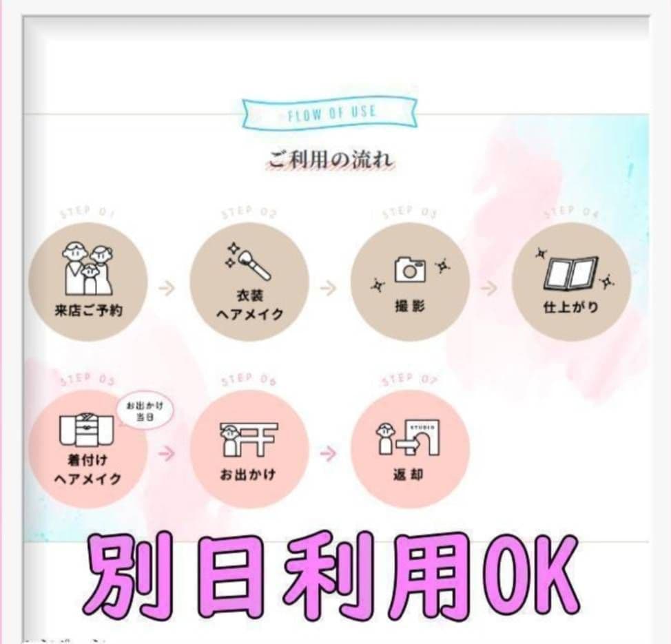 みいちゃんさま専用　到着後すぐに利用できる　 撮影　スタジオチケット