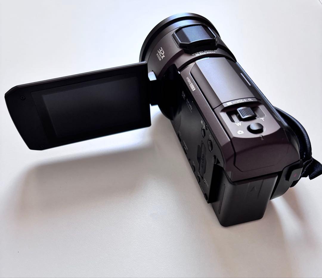 【極美品】Panasonic HC-VX1M 4Kビデオカメラ ブラウン