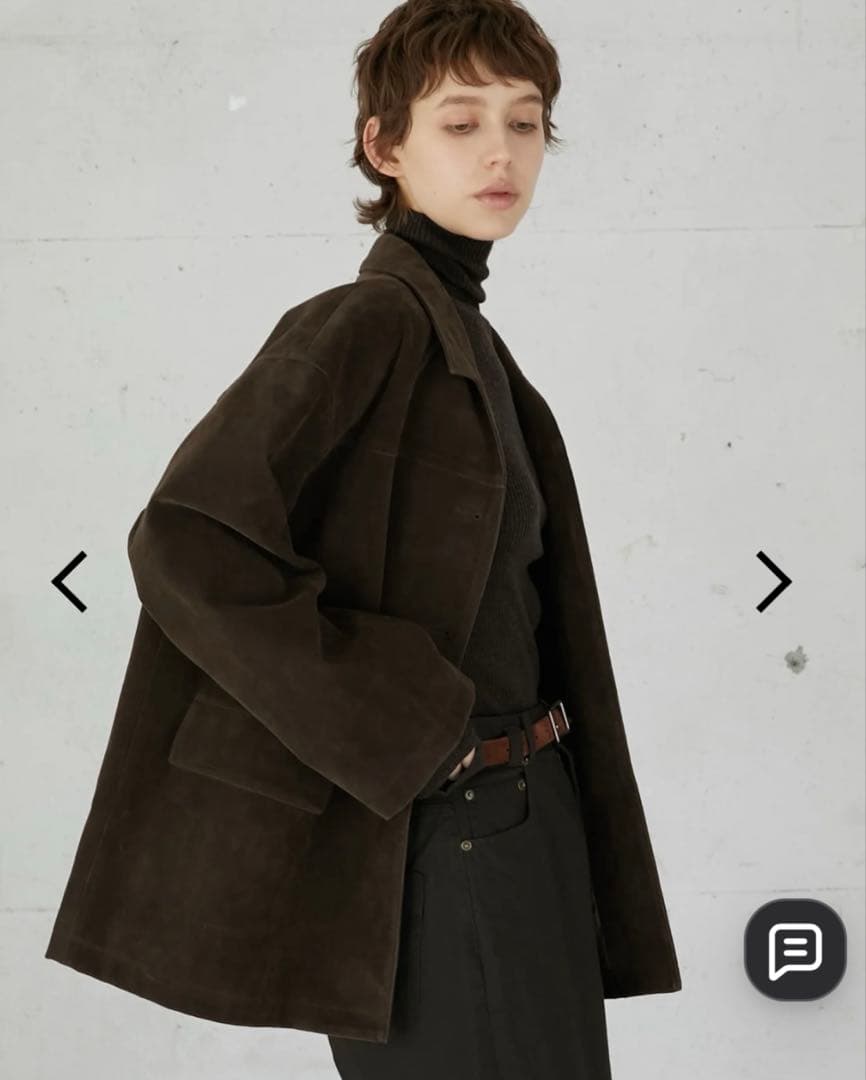 ラポドゥジェム eco suede coverall