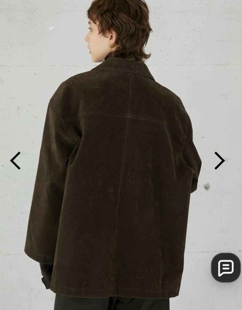 ラポドゥジェム eco suede coverall