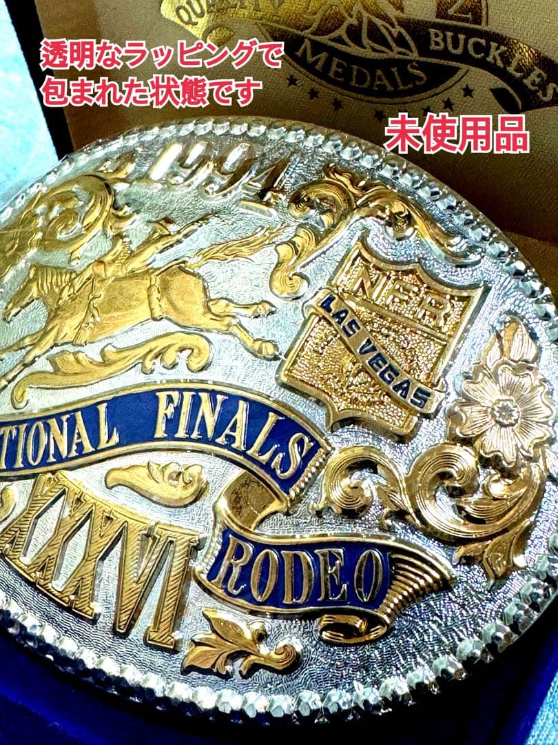 希少NFR ヴィンテージバックル1994年　新品未使用SILVERSMITH
