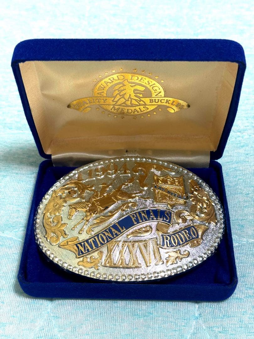 希少NFR ヴィンテージバックル1994年　新品未使用SILVERSMITH